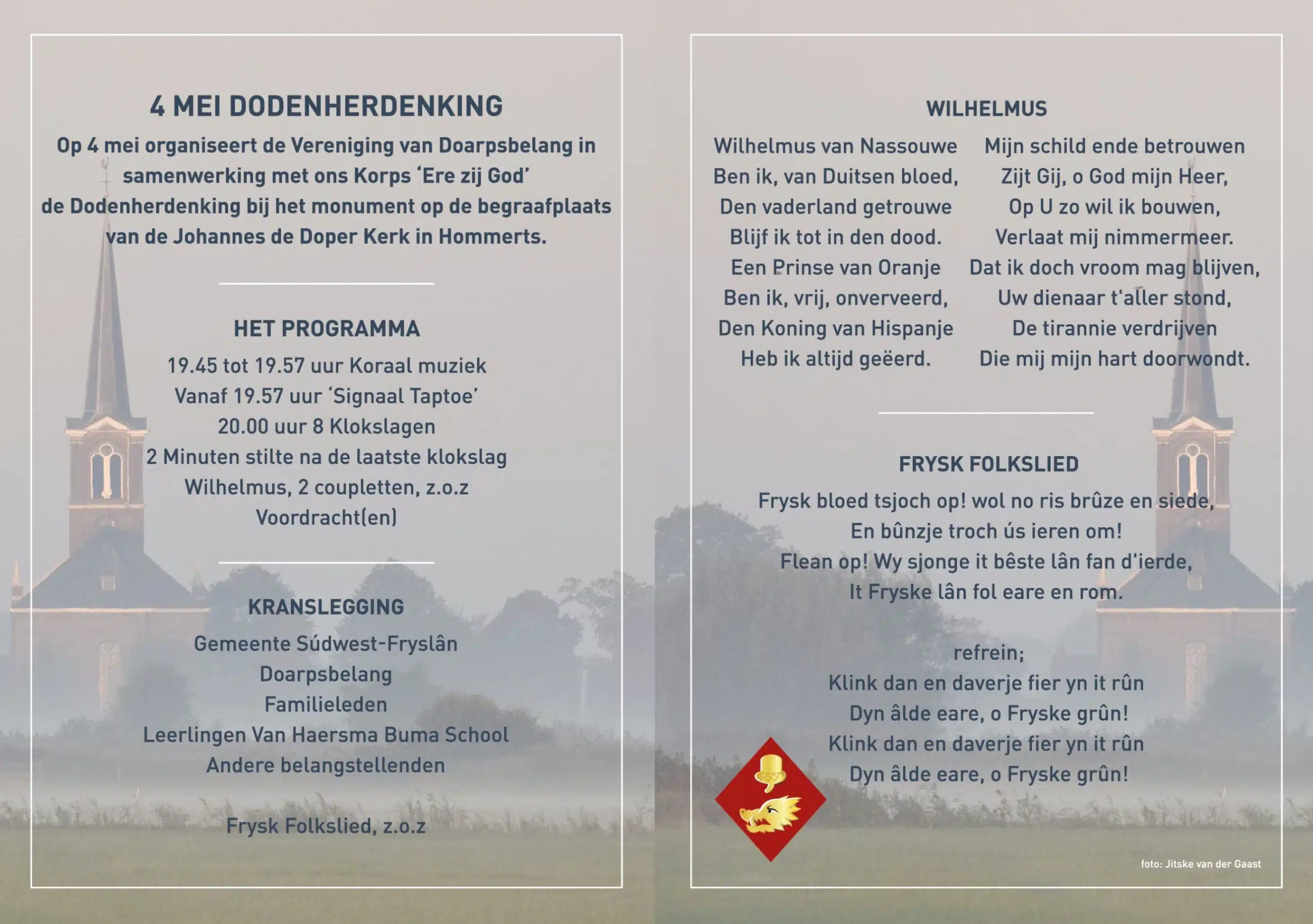 4 MEI DODENHERDENKING